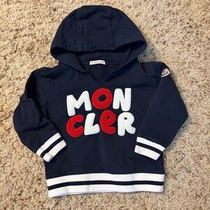 Moncler kids sweatshirt size 3T